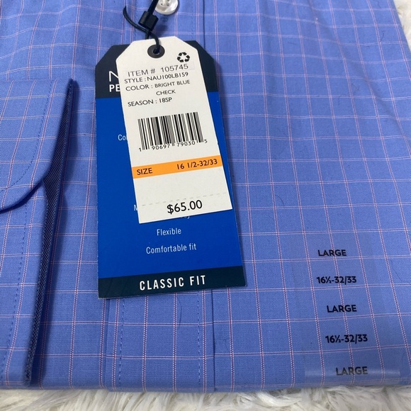 NAUTICA CLASSIC-FIT PLAID BUTTON-DOWN SHIRT - Picture 3 of 3